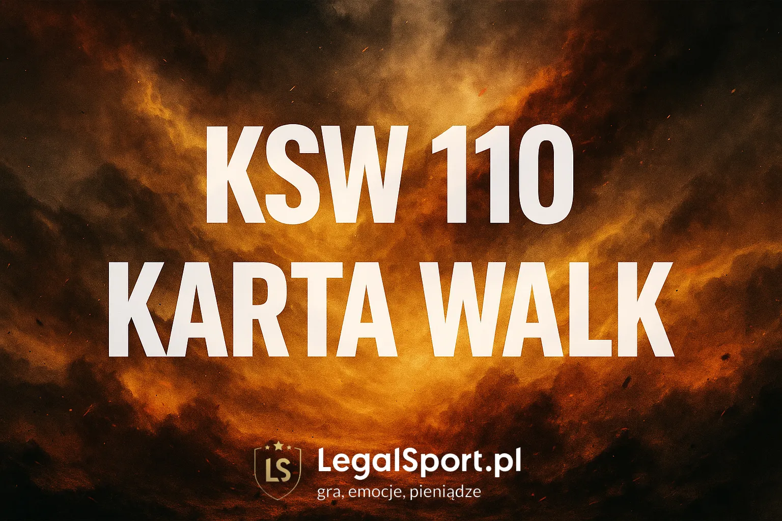 KSW 110 karta walk - sprawdź kto walczy