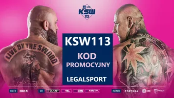 KSW 113 kod promocyjny. Najlepsze bonusy na galę.