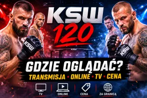 KSW 120 gdzie oglądać? Transmisja TV, online i cena