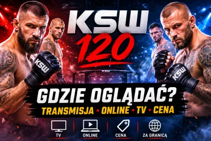 KSW 120 gdzie oglądać? Transmisja TV, online i cena