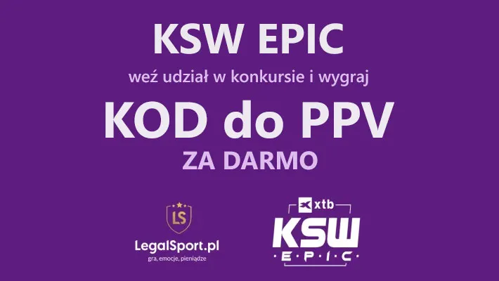 KSW Epic PPV za darmo - konkurs