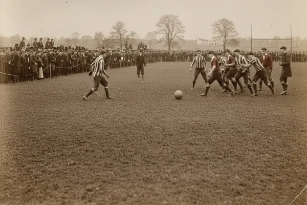 Kto wygrał pierwszy mecz piłkarski w historii? Oto prawda, którą zna niewielu