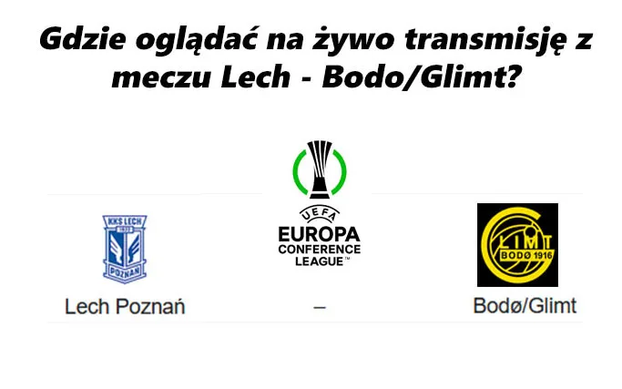 Lech Poznań - Bodo/Glimt gdzie oglądać na żywo?