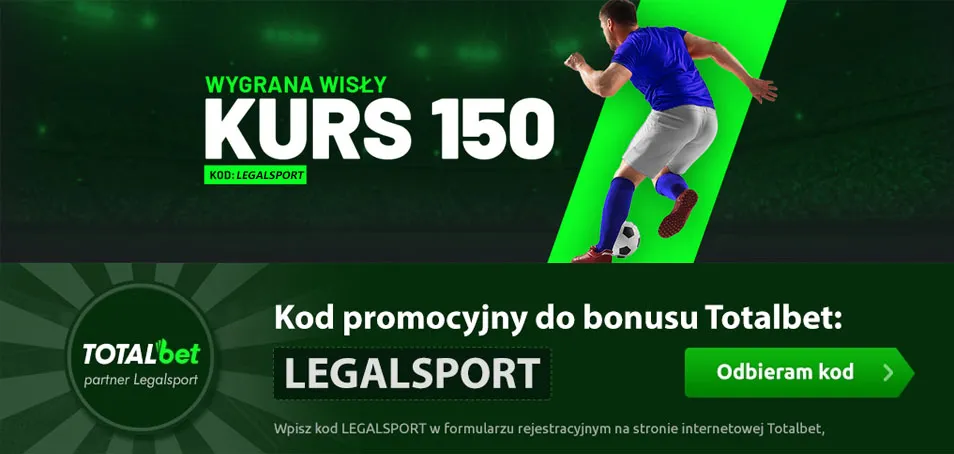 Lech Poznań - Wisła Płock kurs 150.00 w Totalbet