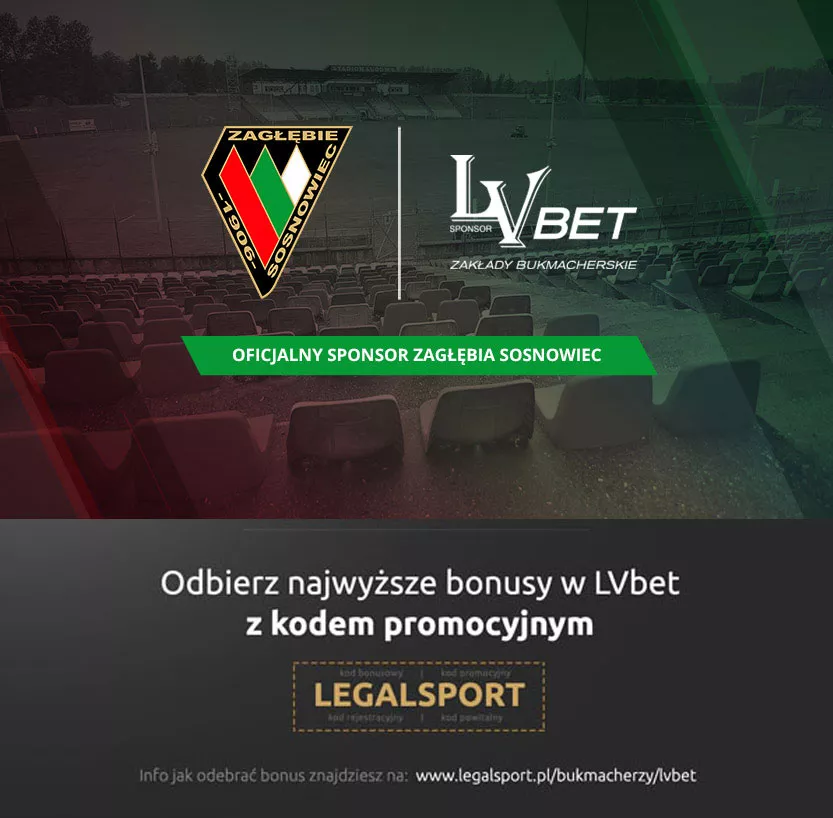 LV BET sponsorem Zagłębia Sosnowiec