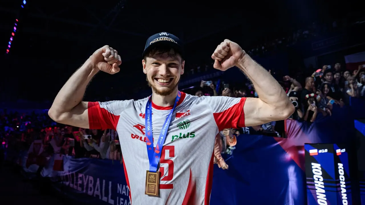 Kochanowski został MVP Ligi Narodów siatkarzy 2025