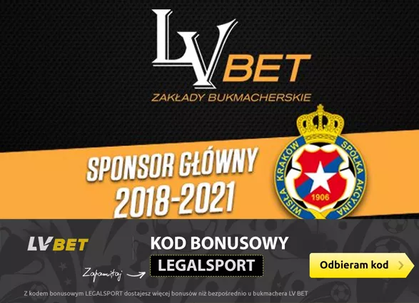 LVBET przedłużył kontrakt sponsorski z Wisłą Kraków