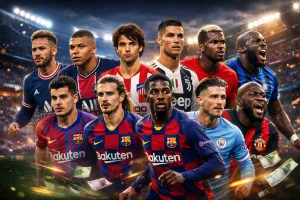 Najdroższe transfery piłkarskie