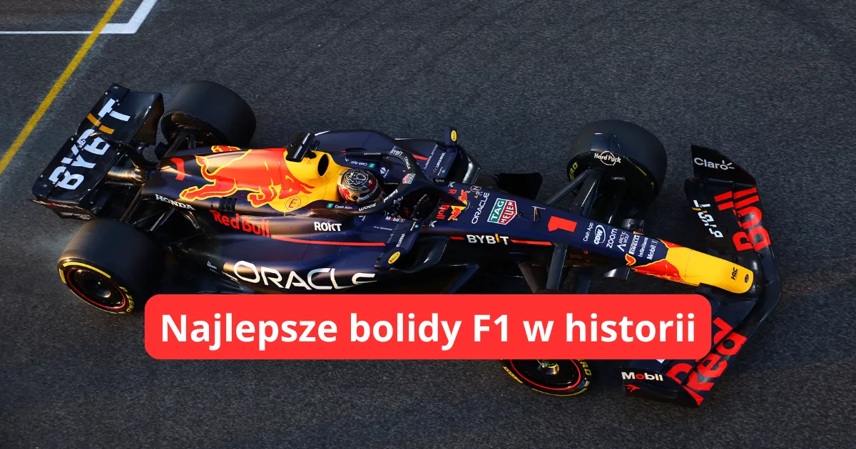Najlepsze bolidy F1 w historii