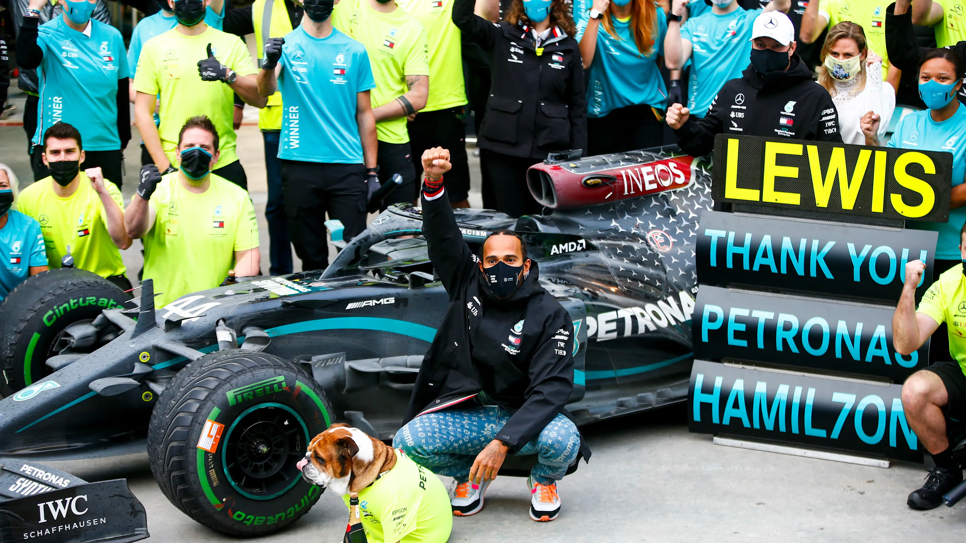 Hamilton w barwach Mercedesa zdobył 6 tytułów mistrza świata