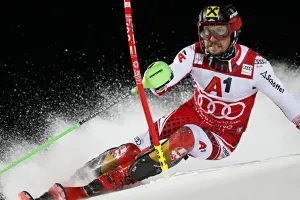 Najwięcej miejsc na podium w zawodach Pucharu Świata w narciarstwie alpejskim mężczyzn
