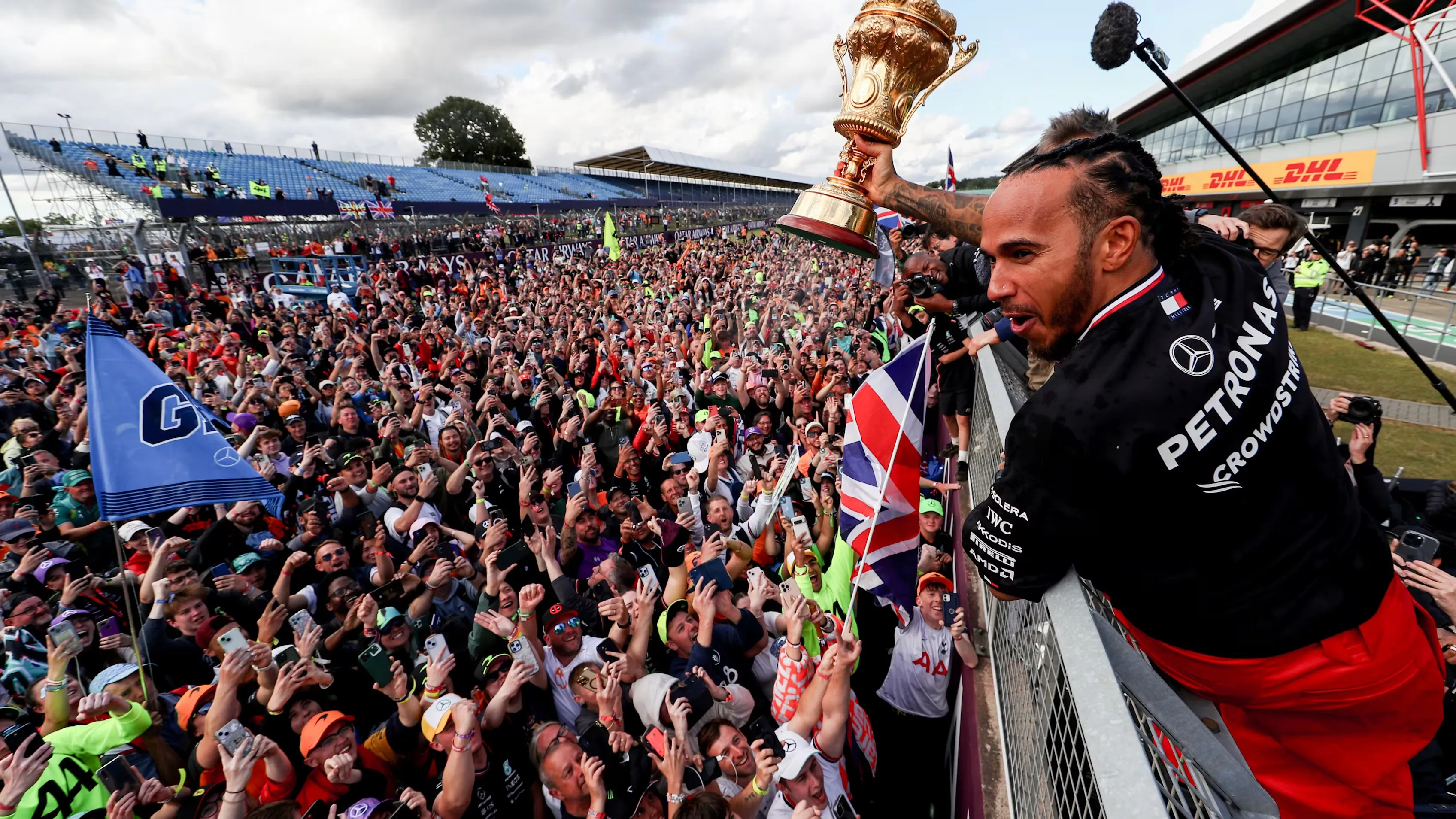 Hamilton 9-krotnie wygrywał na torze Silverstone