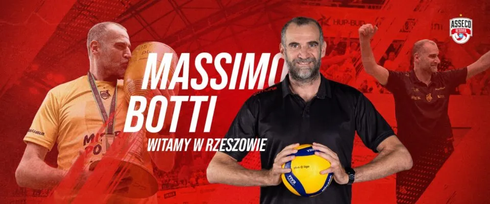 Massimo Botti nowym trenerem Resovii Rzeszów