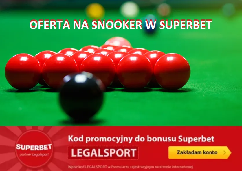 Oferta na snooker w Superbet