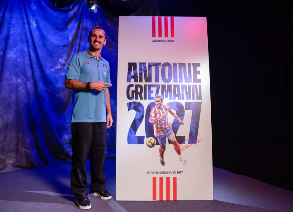 Griezmann przedłużył kontrakt z Atlético Madryt do czerwca 2027 roku