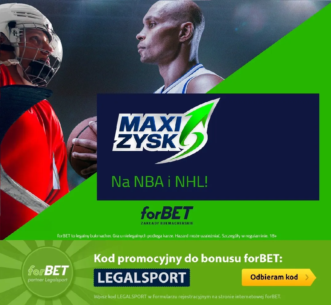 Podwójna wygrana z kuponów na NBA i NHL w forBET