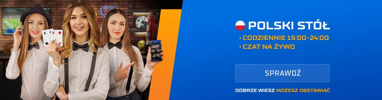 Kasyno internetowe STS BetGames - polski stół do pokera