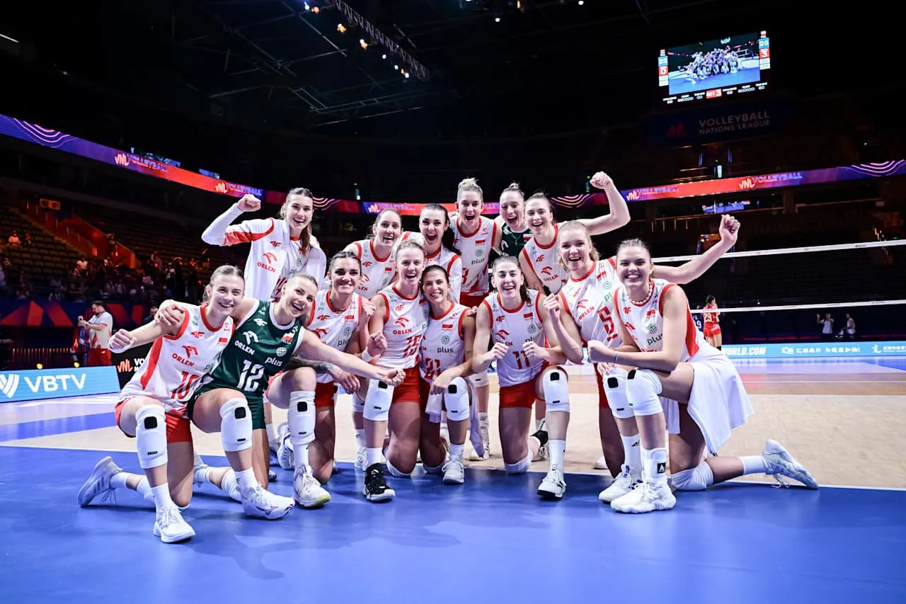 Polki na podium światowego rankingu FIVB! Historyczny awans po świetnym początku w Lidze Narodów