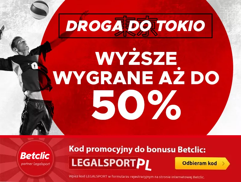 Promocja Betclic na mecze polskich siatkarzy