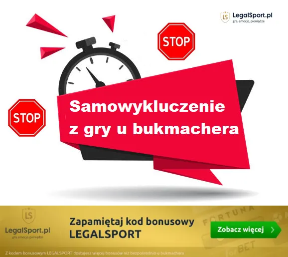 Samowykluczenie z gry zakładów wzajemnych u legalnych bukmacherów