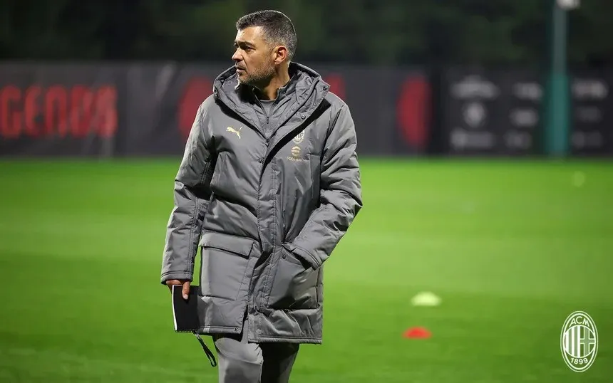 Sérgio Conceição wraz zakończeniem sezonu odejdzie z Milanu