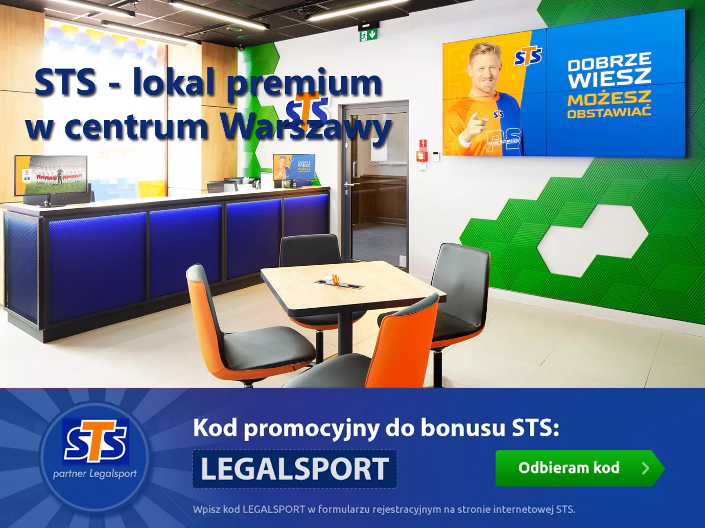 Bukmacher STS otwiera lokal stacjonarny premium w centrum Warszawy