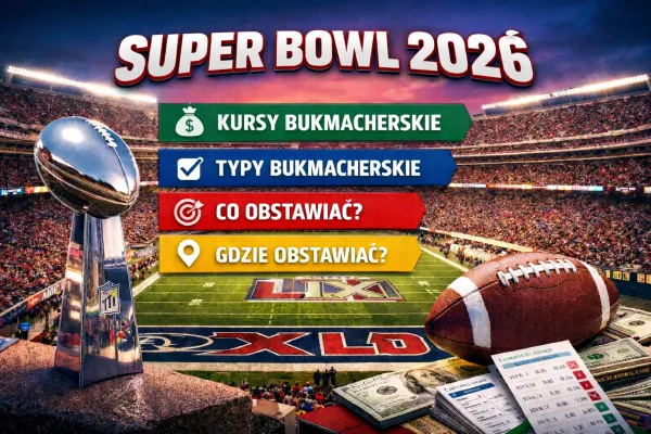 Super Bowl 2026 - kursy bukmacherskie i typy przed finałem