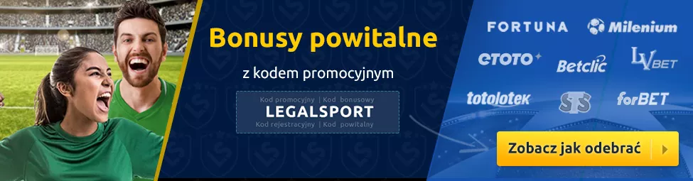 Podwyższone bonusy powitalne z kodem bonusowym - infografika