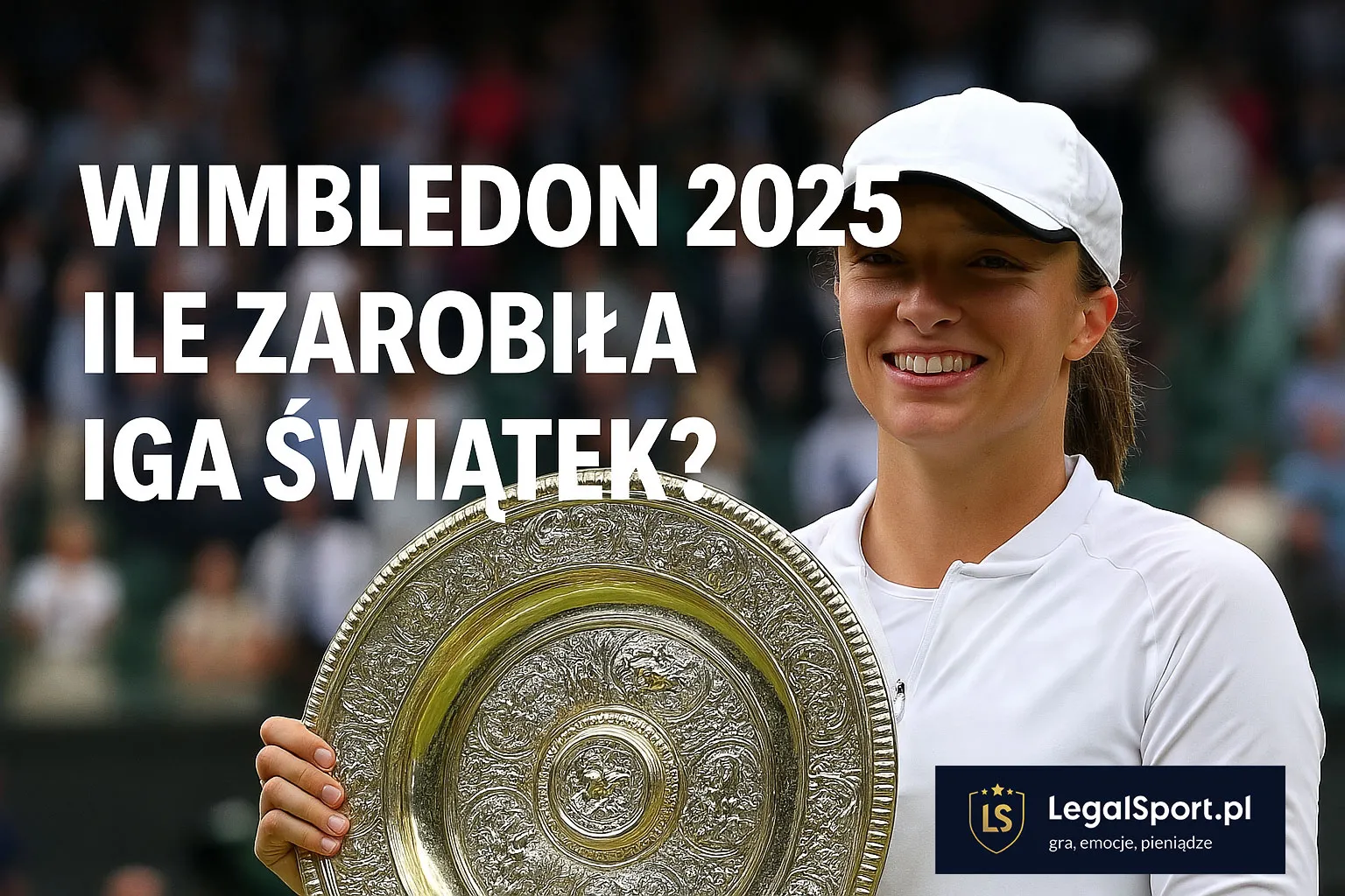 Iga Światek zgarnęła rekordowe pieniądze za Wimbledon 2025