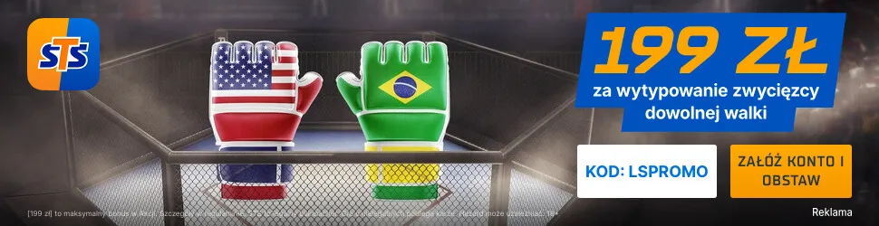 199 zł za zwycięzcę dowolnego pojedynku UFC FN 251