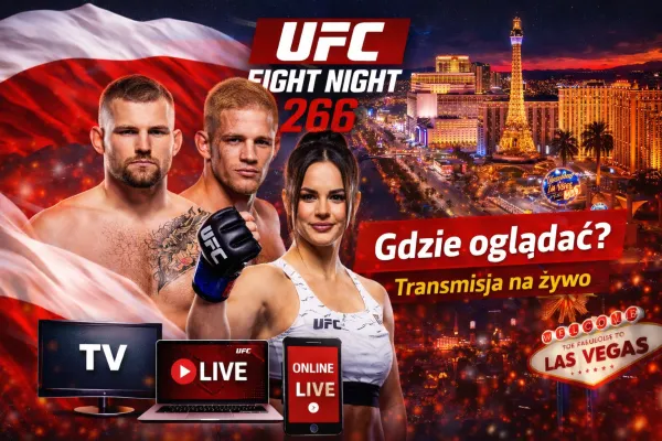 UFC Fight Night 266 – gdzie oglądać? Transmisja na żywo w TV i online, trzech Polaków