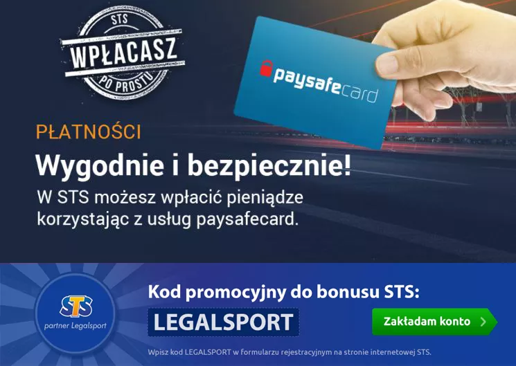 Metody szybkich płatności w STS Zakłady Bukmacherskie. Wpłata depozytu.