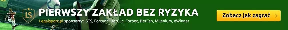 Pełna lista darmowych bonusów bez ryzyka | Oferta ważna tylko z kodem promocyjnym > LEGALSPORT