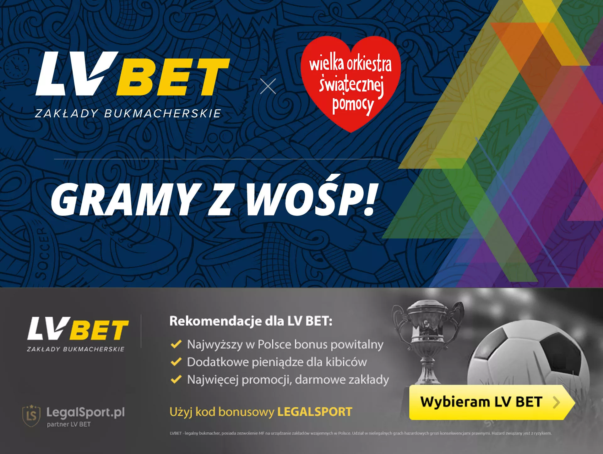 LVBET z Wielką Orkiestrą Świątecznej Pomocy