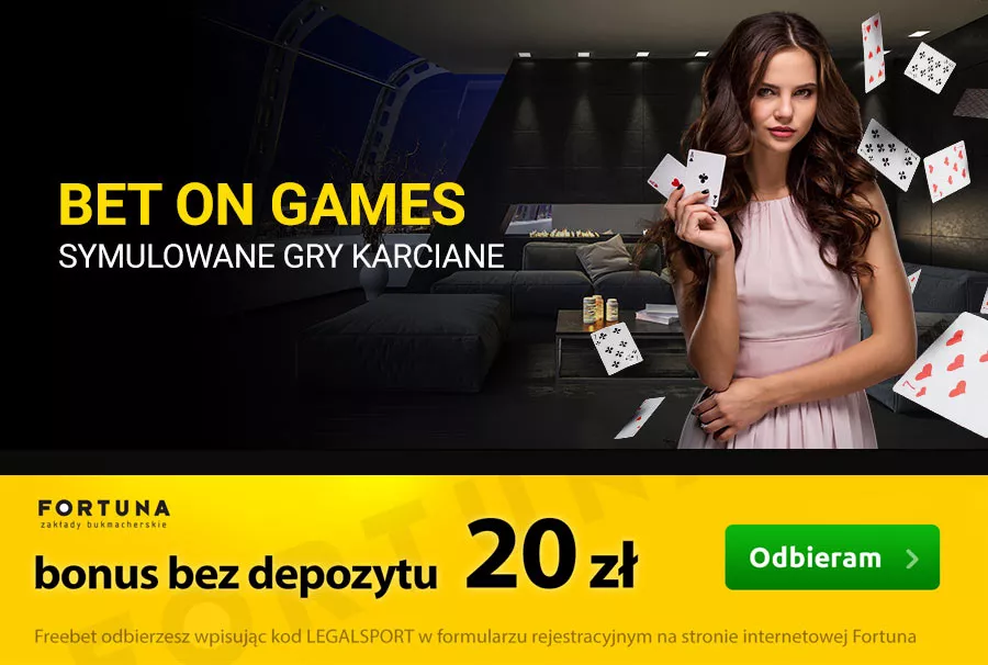 Typowanie Bet On Games w Fortuna Zakłady Bukmacherskie - zakłady na gry karciane