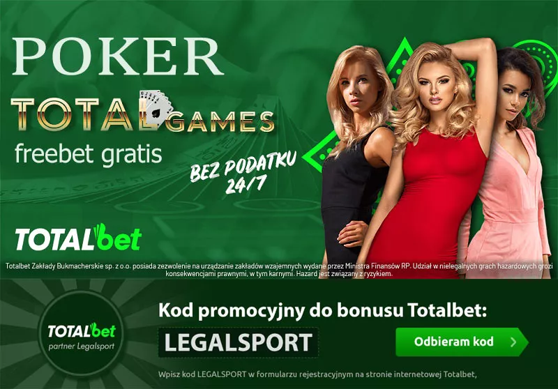 Poker - freebet na zakłady gratis