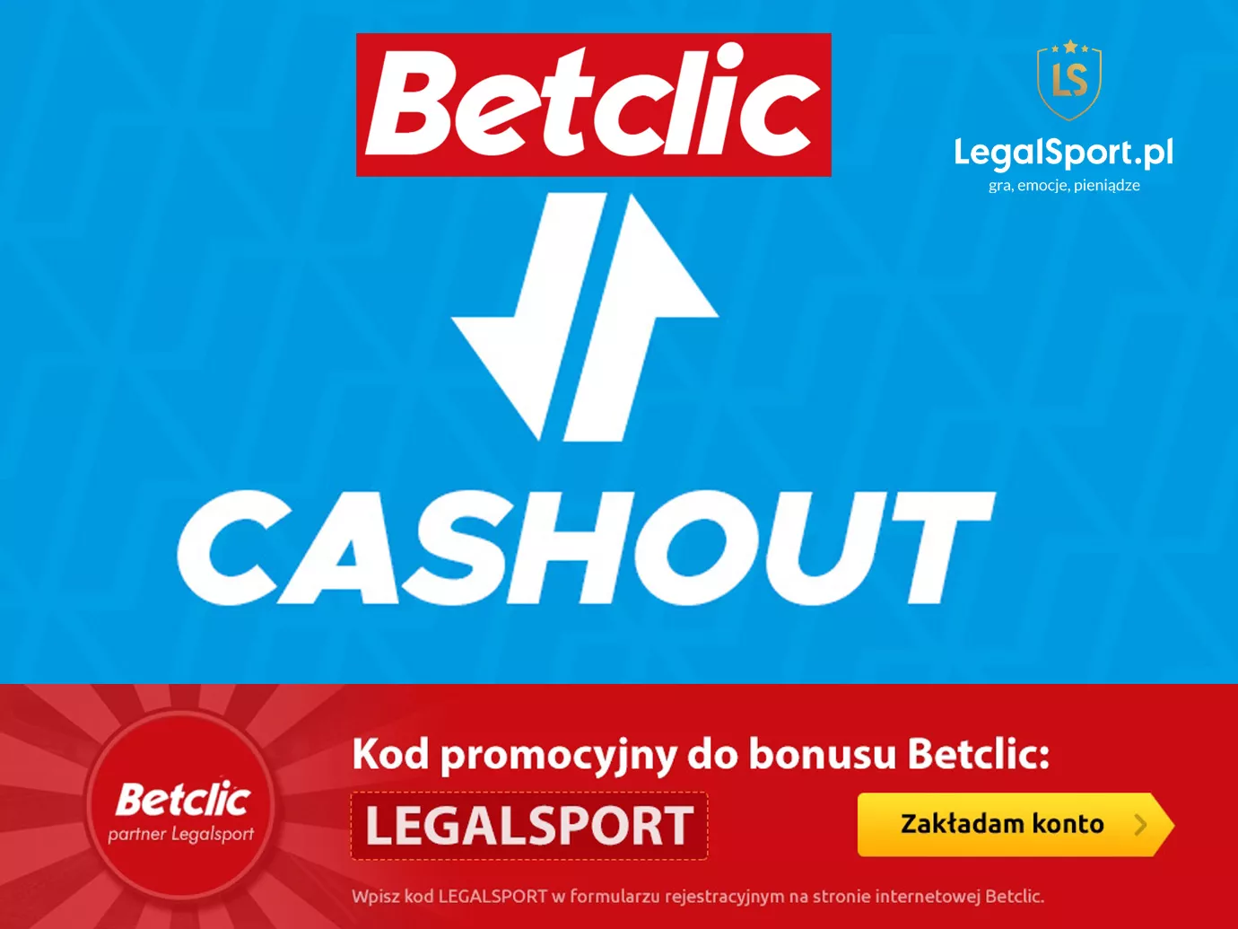 Betclic Cashout - wcześniejsze rozliczenie kuponu bukmacherskiego online