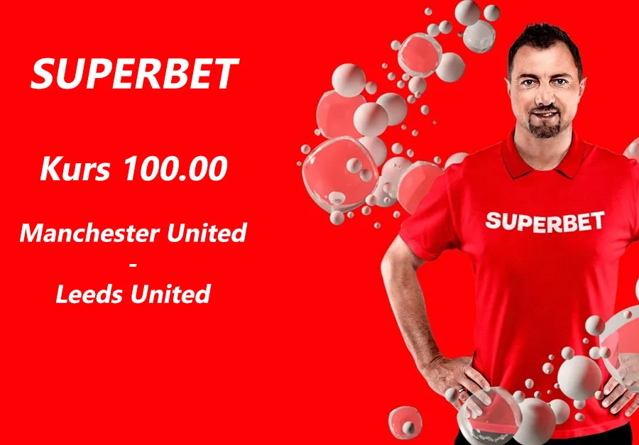 Boost 100.00 na Manchester United - Leeds