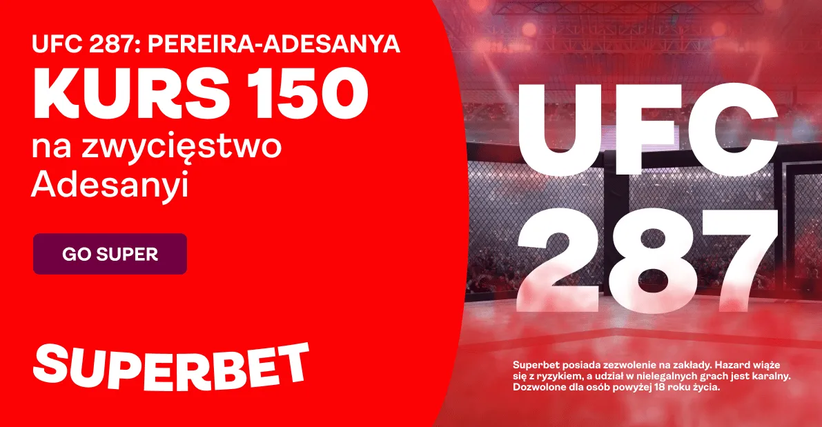 Boost 150.00 na Adesanya - Pereira (09.04)