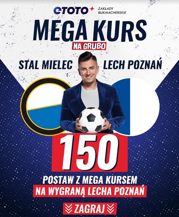 Boost 150.00 na Stal Mielec - Lech Poznań