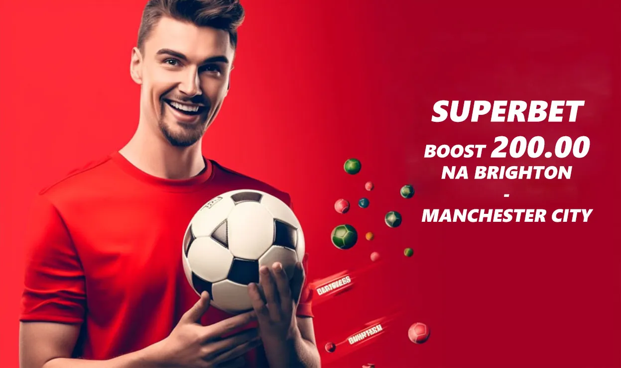 Boost 200.00 na Brighton - Manchester City (24.05.23)