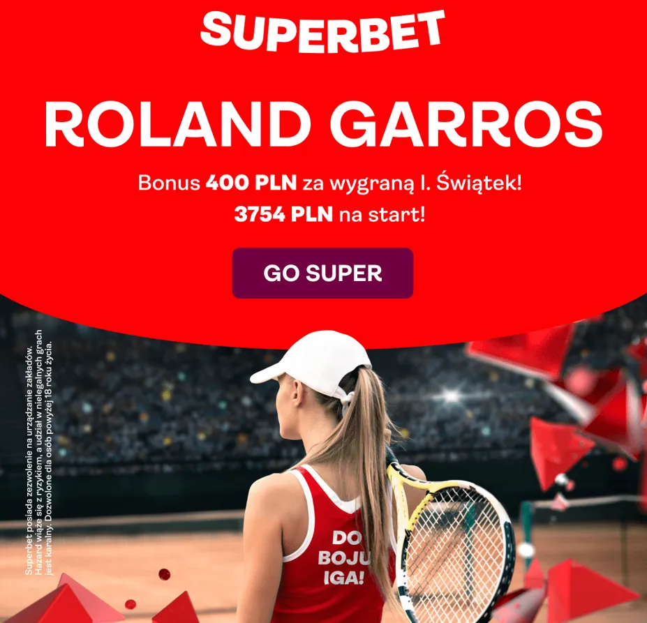 Boost 200.00 na Iga Świątek - Maia Haddad