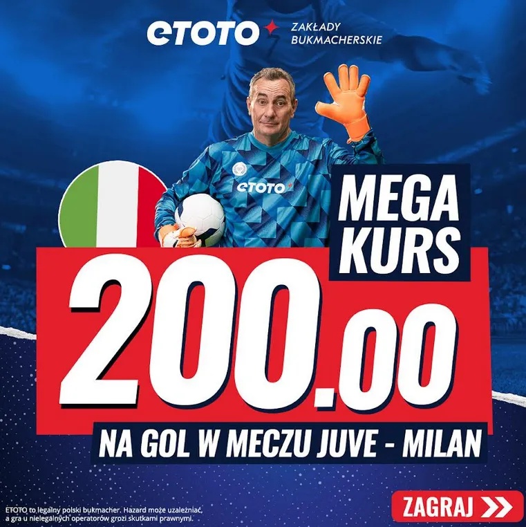 Boost 200.00 na Juventus - Milan (28.05.23)