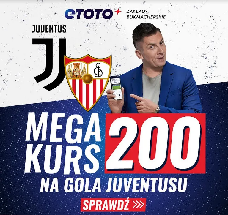 Boost 200.00 na Juventus - Sevilla (11.05.23)