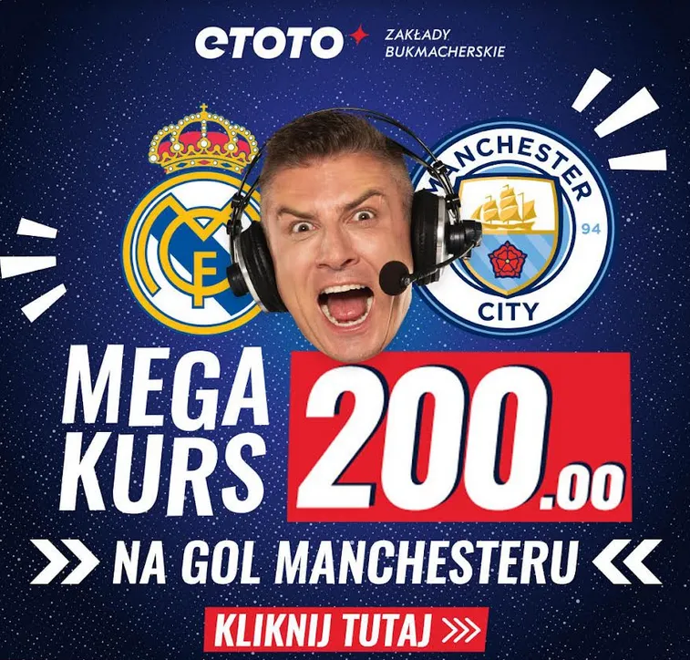 Boost 200.00 na Real Madryt - Manchester City (09.05.23)