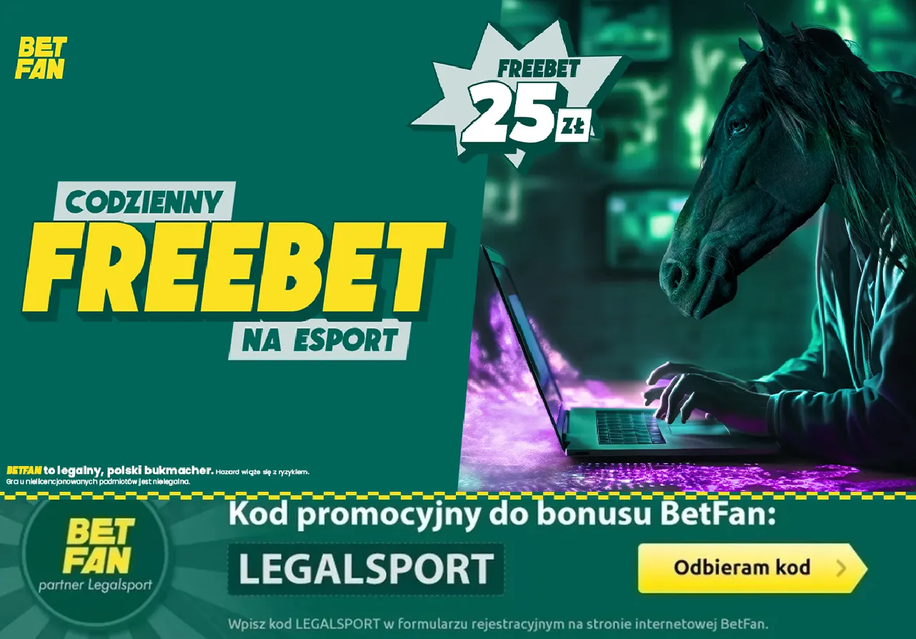 Darmowe zakłady na esport od BETFAN