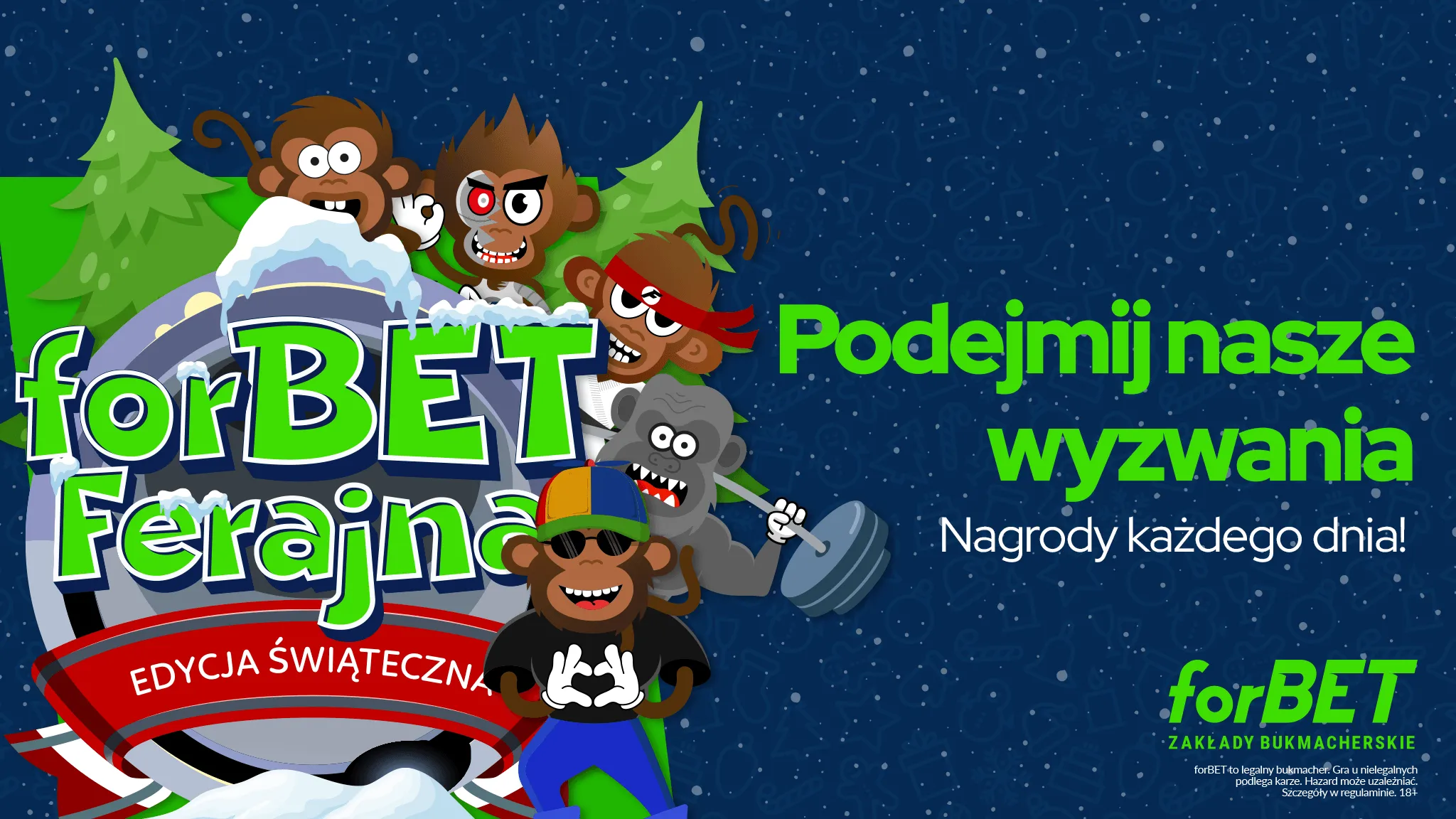 forBET Ferajna - grudniowa akcja z wyzwaniami
