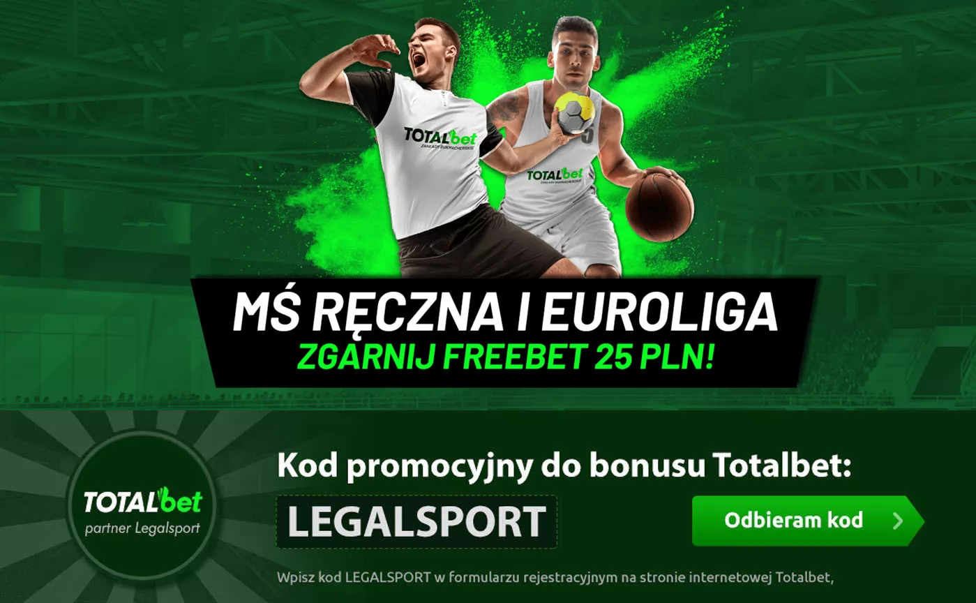 Freebet na koszykówkę lub piłkę ręczną