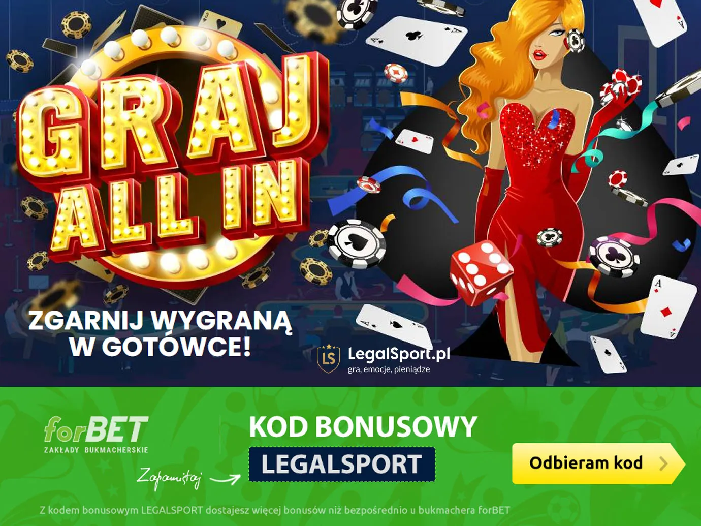 Graj All In - promocja na karcianki w forBET