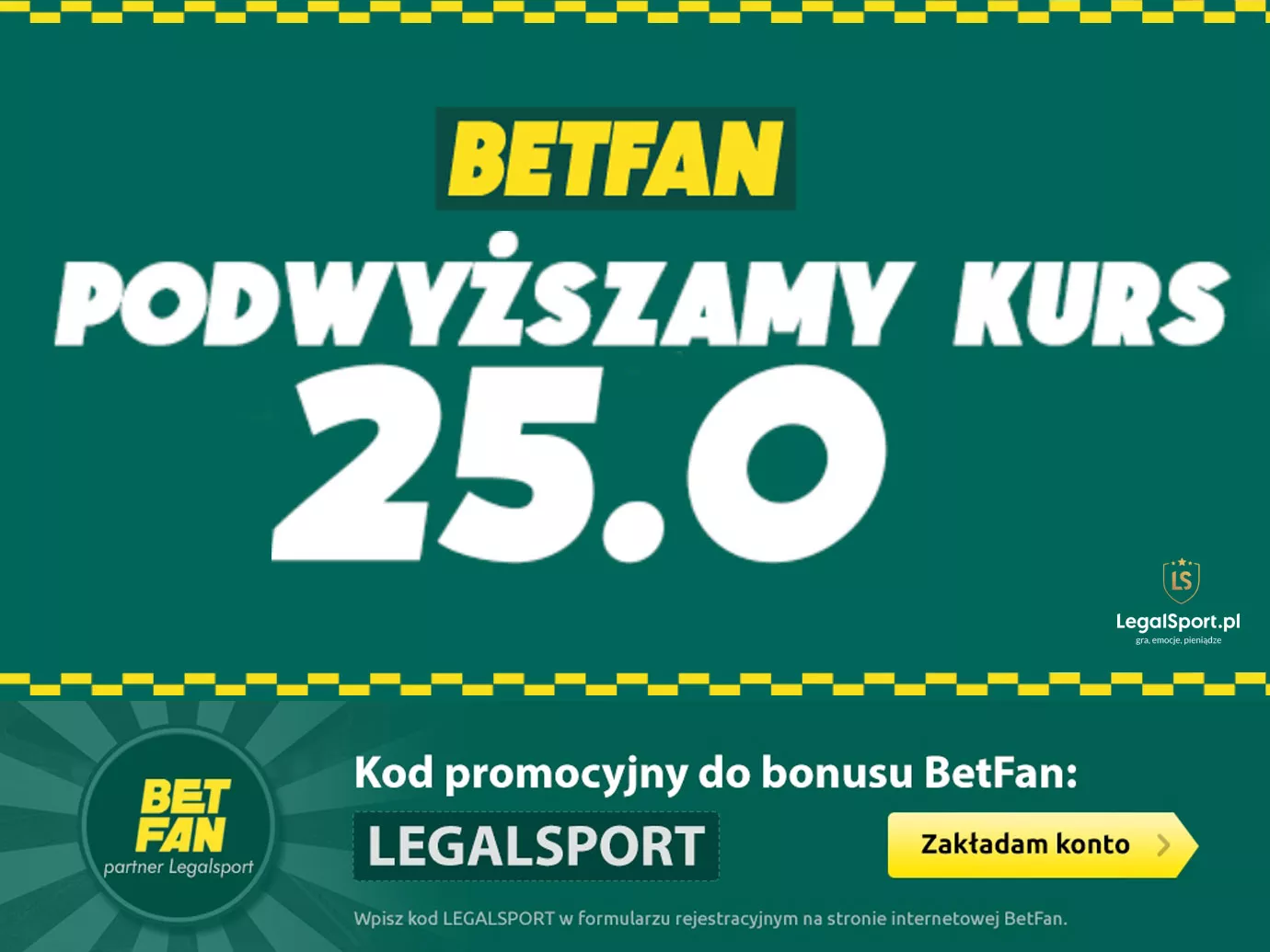 Mega Boost - wystrzelone kursy w BETFAN